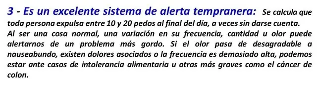 Tirarse pedos es bueno para la salud