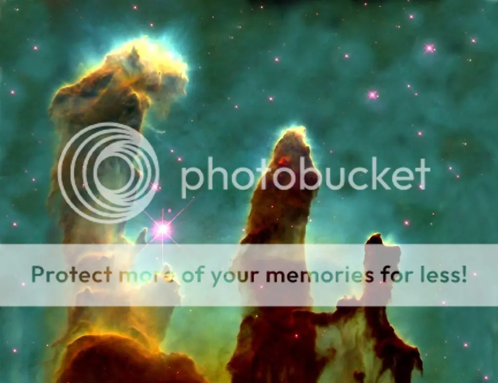 > Arco Iris? No: La nebulosa de Orión.