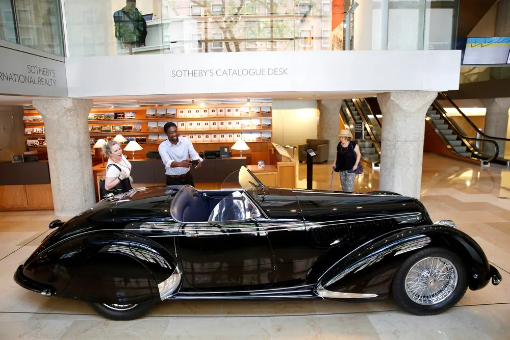 hermoso Alfa Romeo raro vendido en 15 millones de dolares
