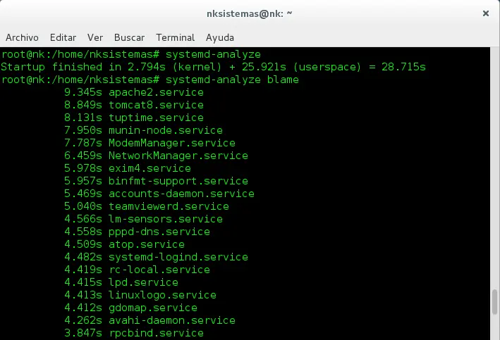Saber el tiempo que tardan en cargar las apps en tu Linux