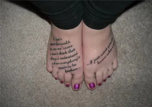 feos tatuajes