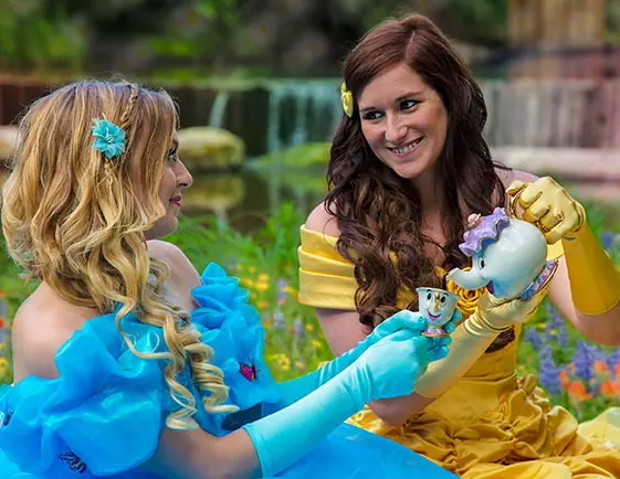 Una bella boda entre dos princesas