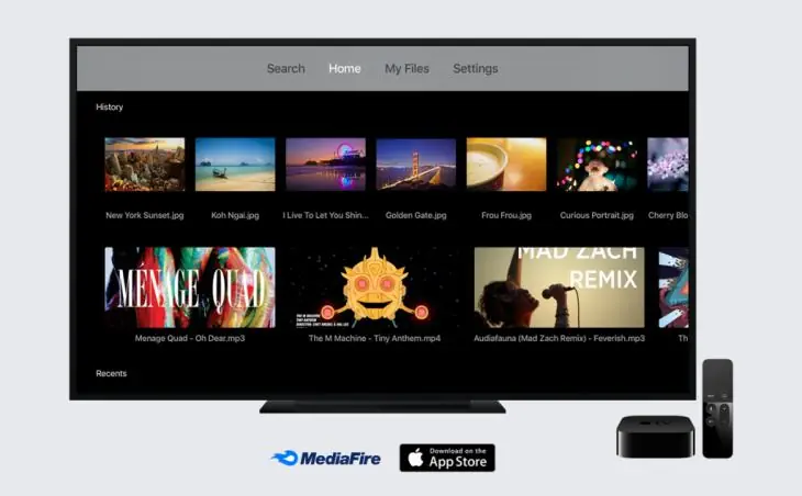 MediaFire presenta su aplicación para Apple TV