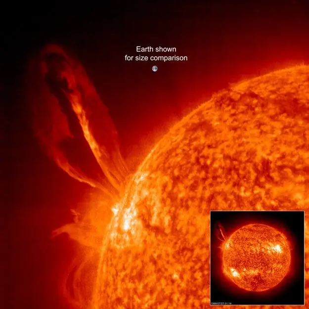 [2-08-2016] Una erupción solar más grande que la Tierra