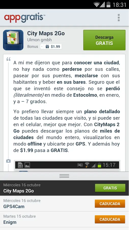 app del dia