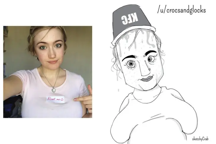 Caricaturista ridículiza a sus modelos y los resultados