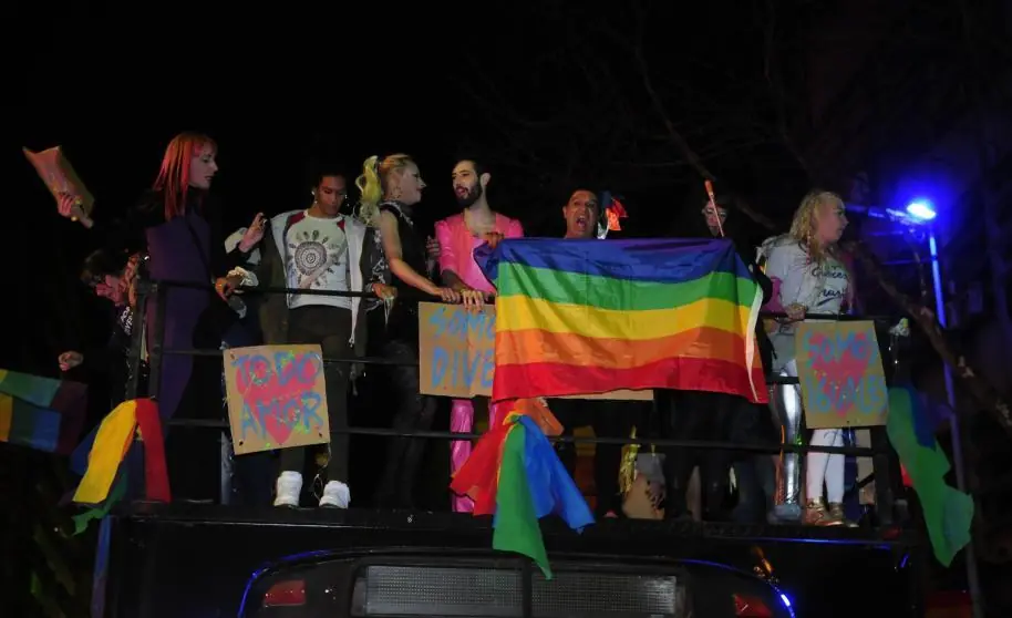 Marcha por la diversidad en Montevideo Marcha por la diversidad en Montevideo