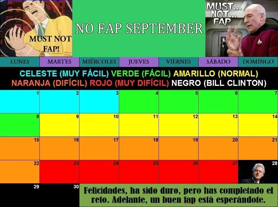 Octubre sin fap: La revancha