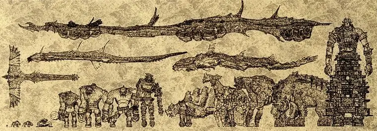 Hagamos TOP a los Colosos sacados de Shadow of the Colossus