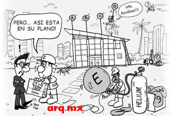 Ejes en la interpretación de planos