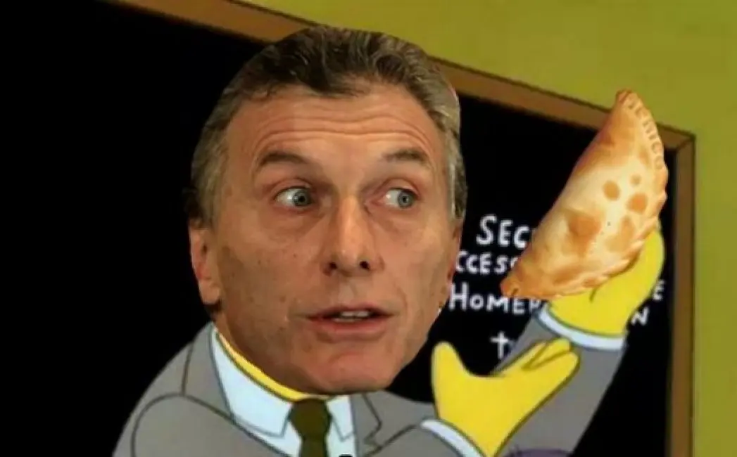 Macri y la empanada, contra-spot durísimo
