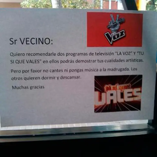 humor vecinal