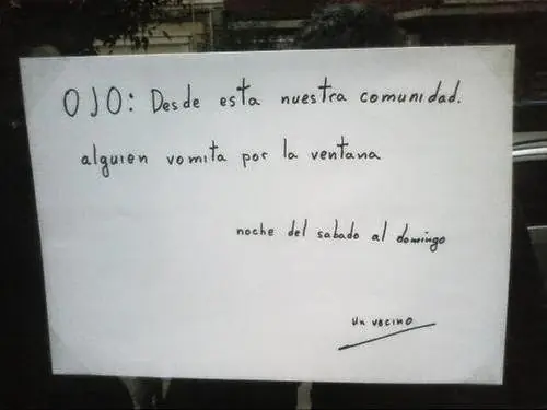 Humor vecinal español