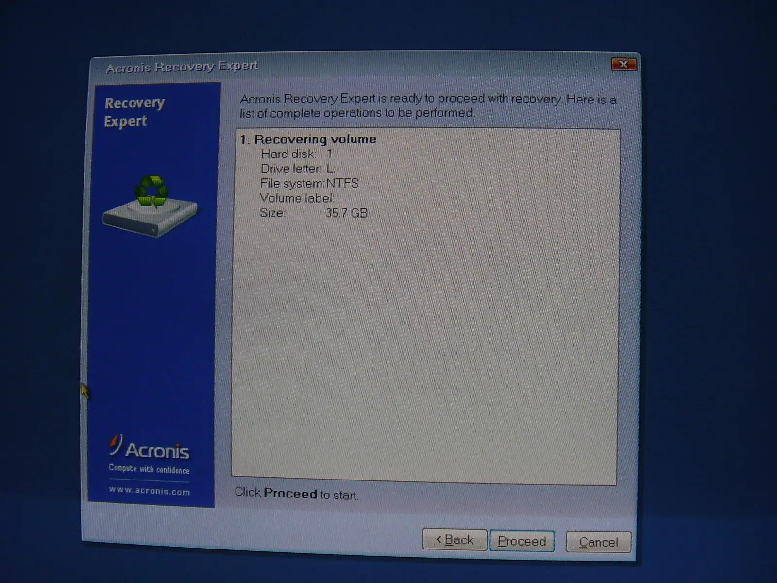 particionar hdd