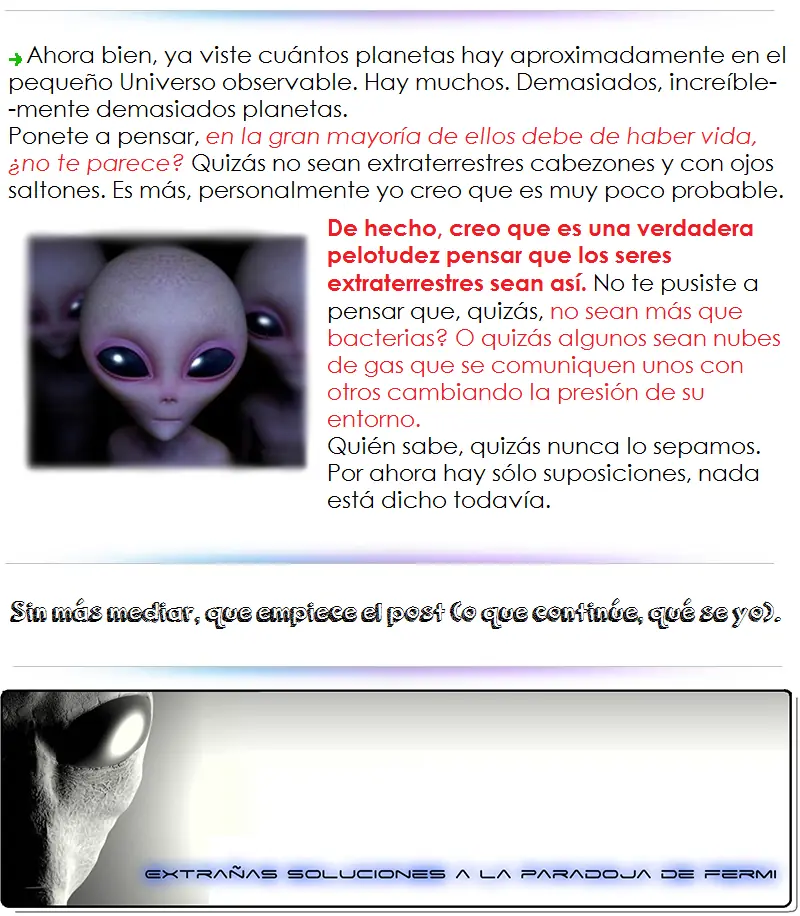 Existen los Extraterrestres?| La paradoja de Fermi