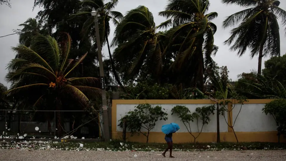 terrorífica imagen del huracán Matthew