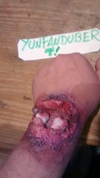 Me rompí la muñeca Make Up Low Cost (propio) P2