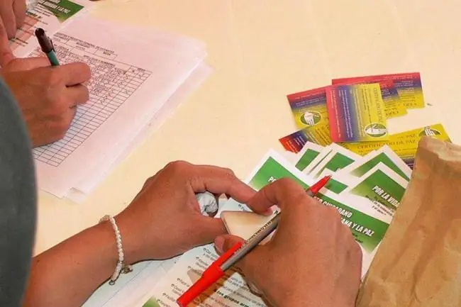 voto en blanco en Colombia