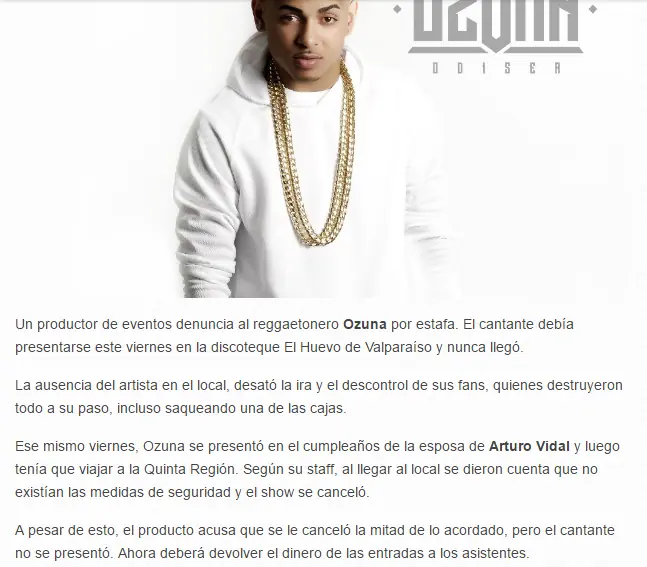 Ozuna en decadencia