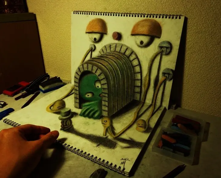Arte 3D - Nagai Hideyuki
