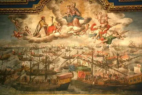 Un dia como hoy, la batalla de Lepanto