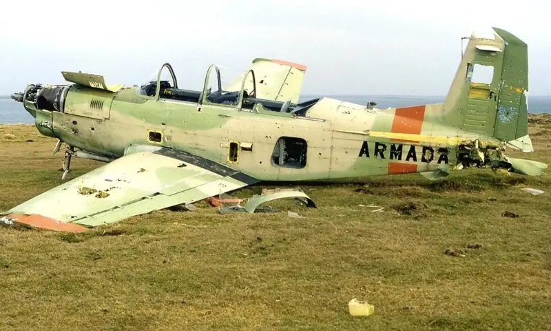 comando aeronaval en malvinas