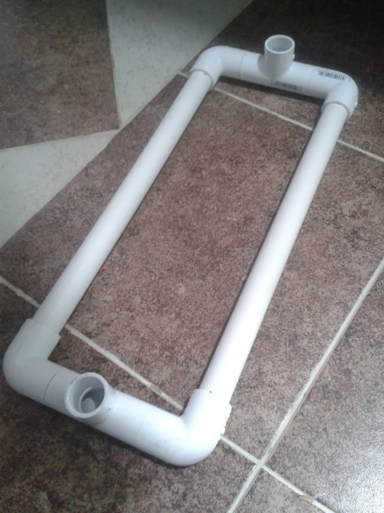 Atril para 5 guitarras eléctricas con PVC