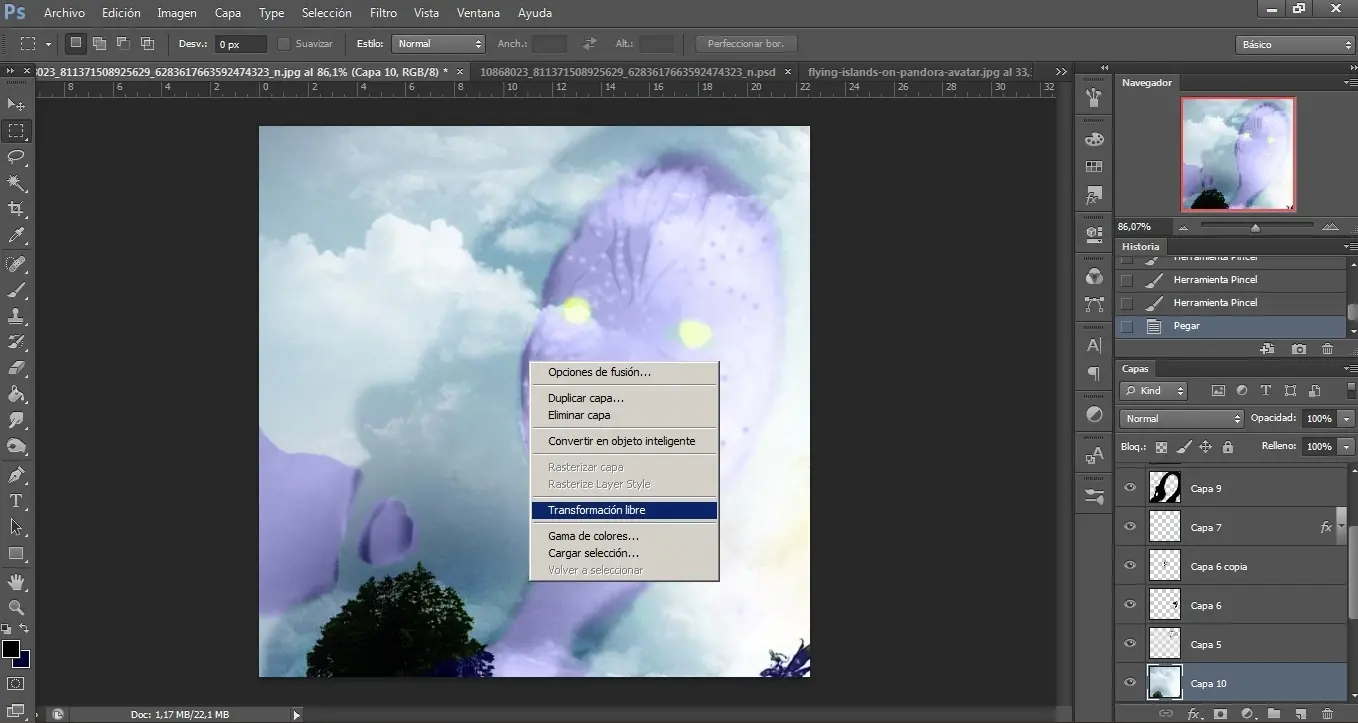 Transformacion en avatar. [PS] [navi] [PaP]