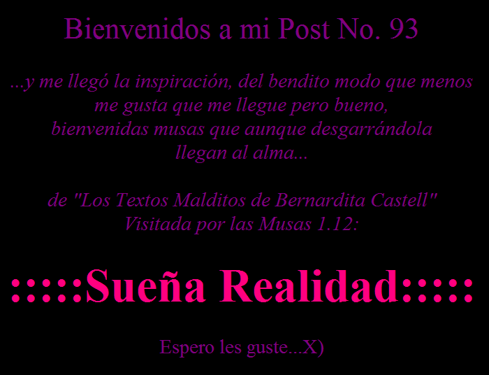 "Los Textos Malditos" - Sueña Realidad