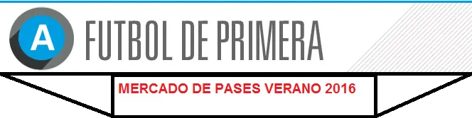 Mercado de pases torneo transición 2016