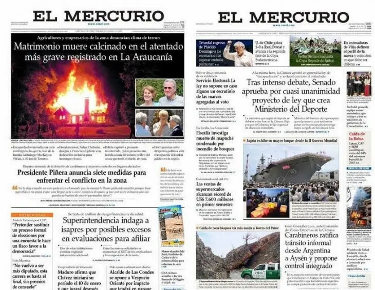 El silencioso conflicto que desgarra Chile El silencioso conflicto que desgarra Chile
