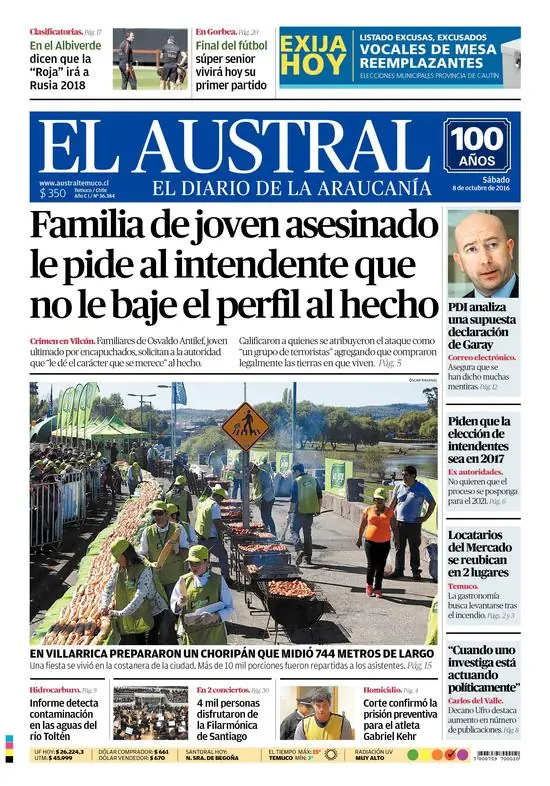 El silencioso conflicto que desgarra Chile El silencioso conflicto que desgarra Chile