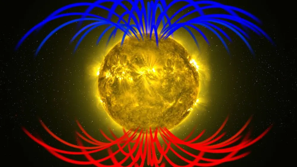 Campo magnético del Sol por fin ha sido descubierta.