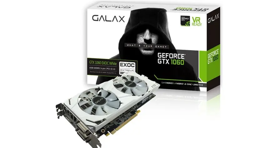 Galax presenta su nueva GeForce GTX 1060 6GB EXOC