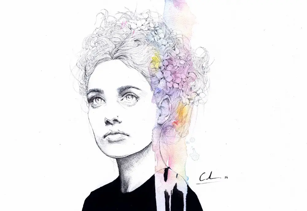 Agnes Cecile -Imágenes de su Trabajo-