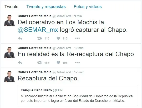 Atraparon al Chapo sin saber que era el. Atraparon al Chapo sin saber que era el.
