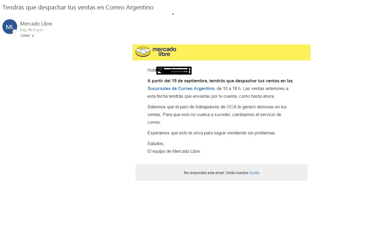 correo argentino