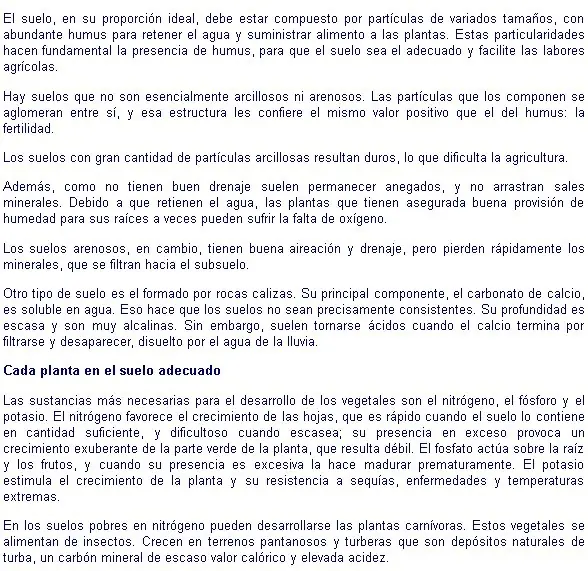 Informacion general sobre botánica
