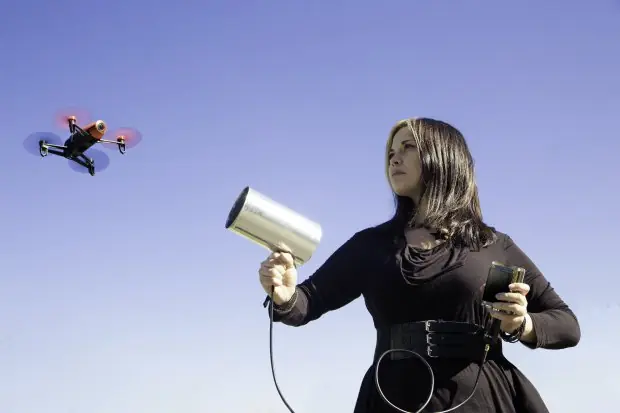 Cómo construir un «cañón wifi» anti drones