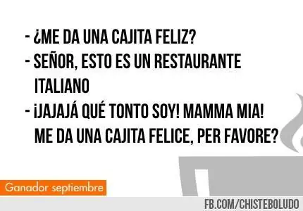 +2 si te reis ...