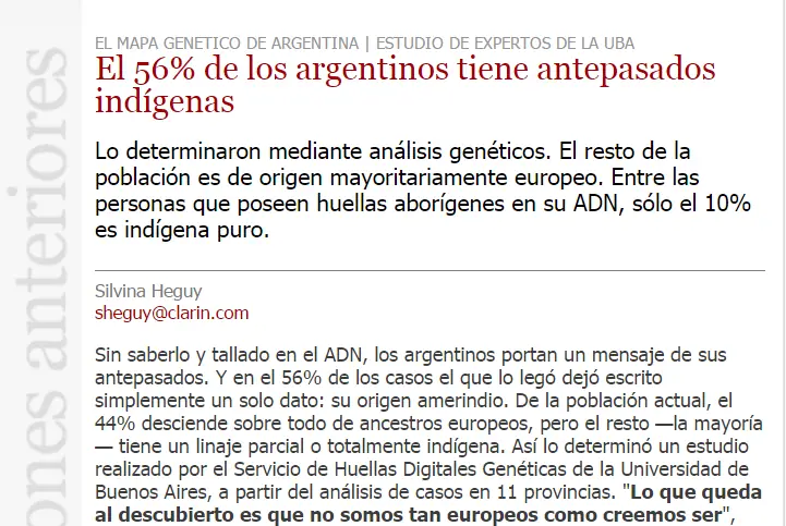 niega toda la historia
