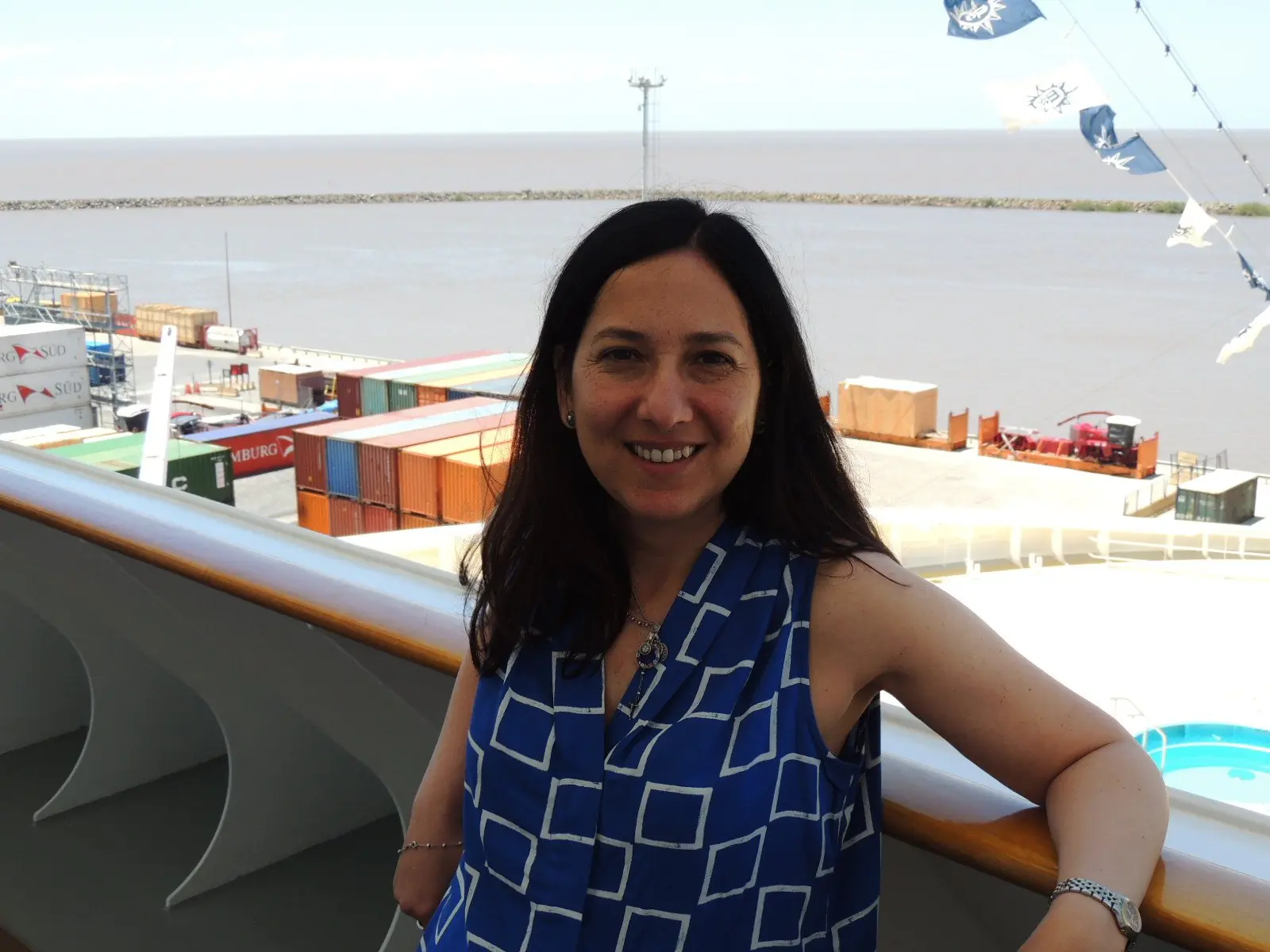 Viajamos en un barco de crucero?