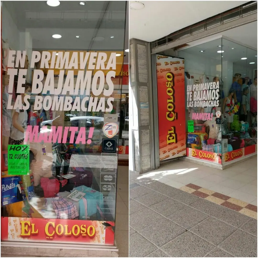 Polémica publicidad machista en tienda de ropa