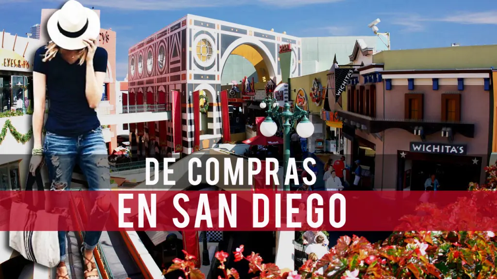 5 mejores lugares para ir de compras en San Diego