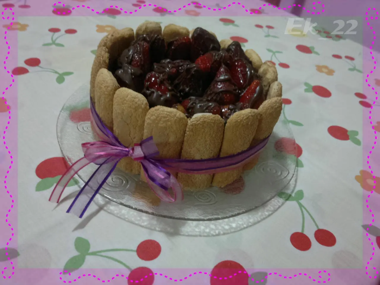 Charlotte de frutillas, fácil {Fotoreceta} Charlotte de frutillas, fácil {Fotoreceta}