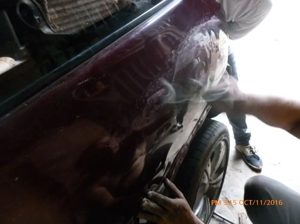 reparado y pintado en dos dias