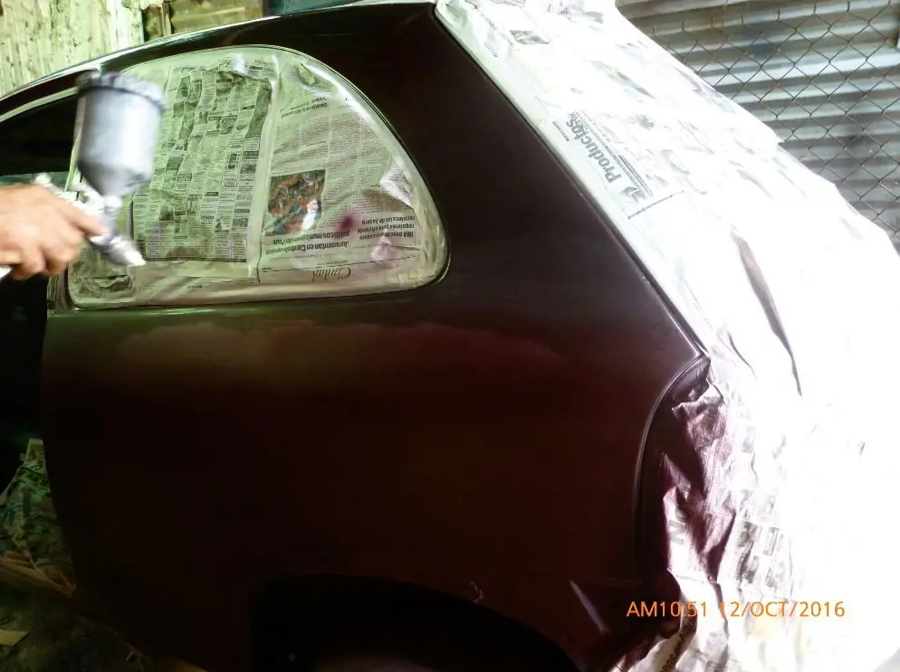 reparado y pintado en dos dias