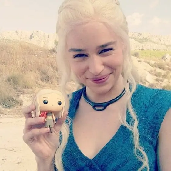 "Emilia Clarke" en la piel de Daenerys Targaryen  GOT