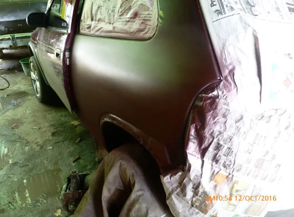 Laburo restaurando autos y te lo muestro