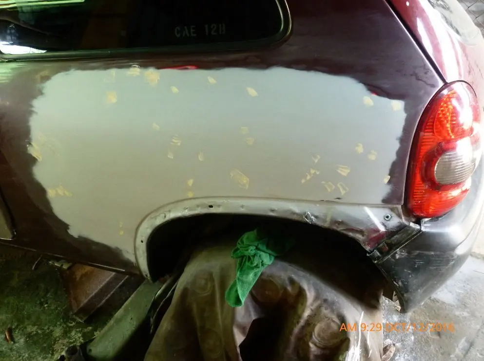 reparado y pintado en dos dias